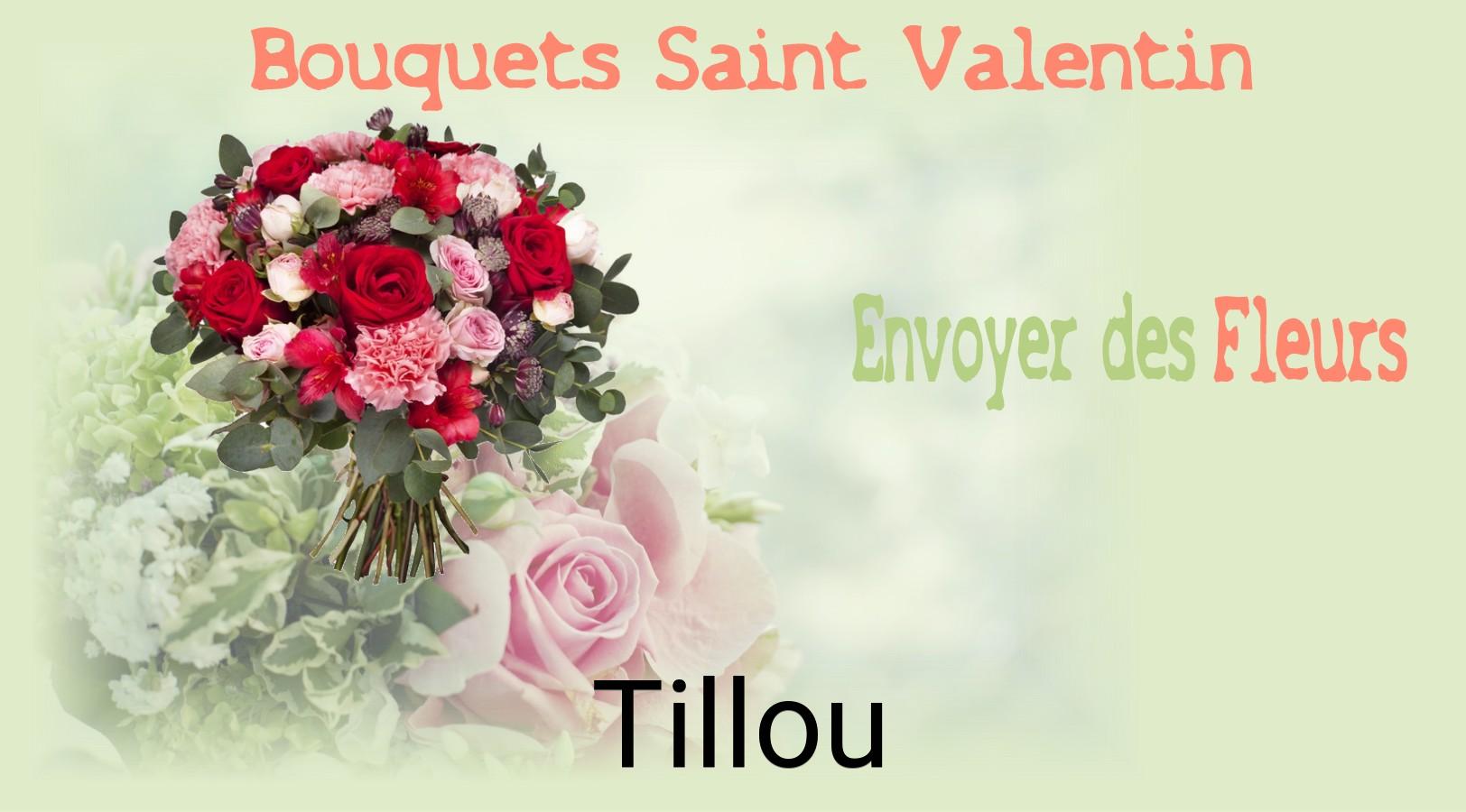 Roses de Saint-Valentin livrées à Tillou